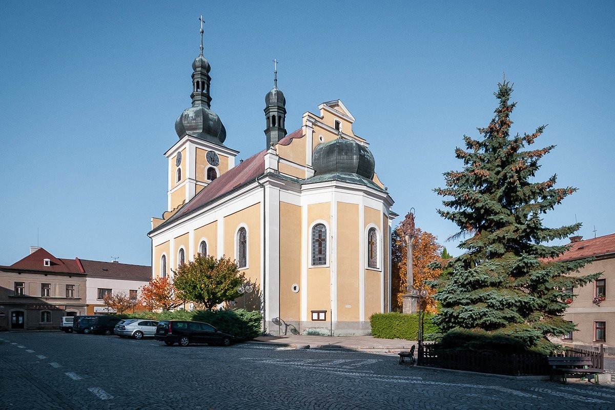 Barokní kostel sv. Jakuba